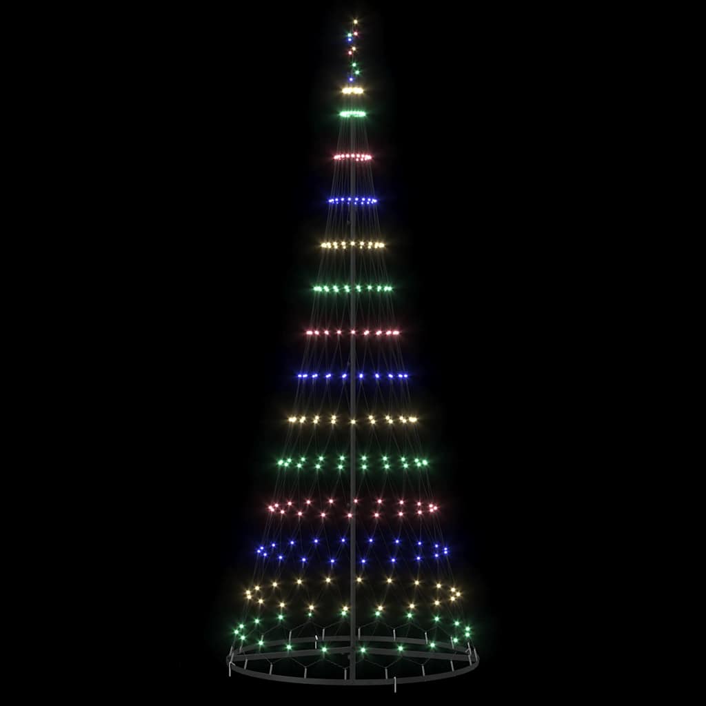 LED Kerstboom Meerkleurig 250 cm Metaal
