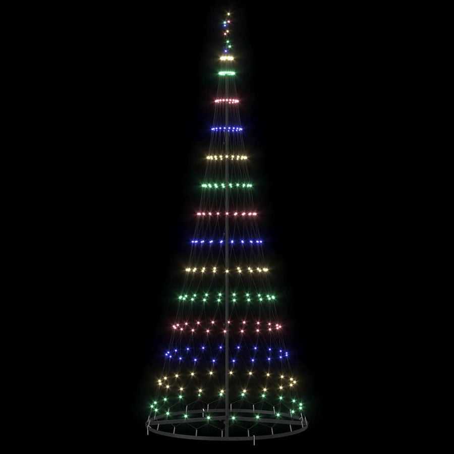 LED Kerstboom Meerkleurig 250 cm Metaal