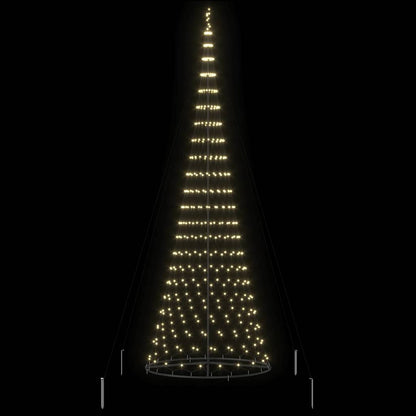 LED Kerstboom met 455 LED met standaard Warmwit 399 cm Metaal