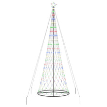 LED Kerstboom Multikleur 138.5 x 138.5 x 399 cm Metaal