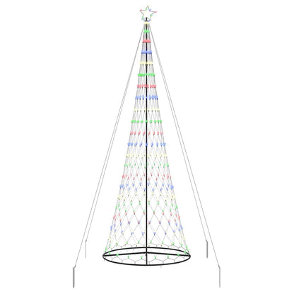 LED Kerstboom Multikleur 138.5 x 138.5 x 399 cm Metaal