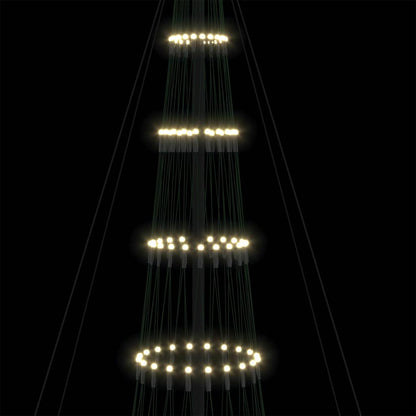 LED Kerstboom met 555 LED met standaard Warmwit 500 cm Metaal