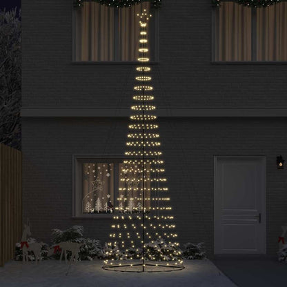 LED Kerstboom met 555 LED met standaard Warmwit 500 cm Metaal