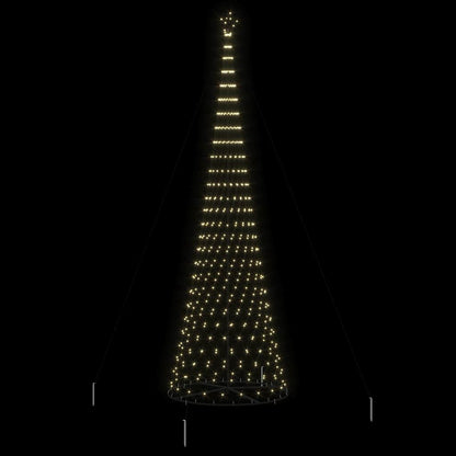 LED Kerstboom met 555 LED met standaard Warmwit 500 cm Metaal