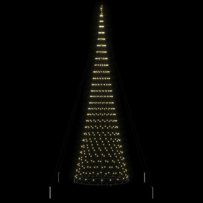 LED Kerstboom met 555 LED met standaard Warmwit 500 cm Metaal