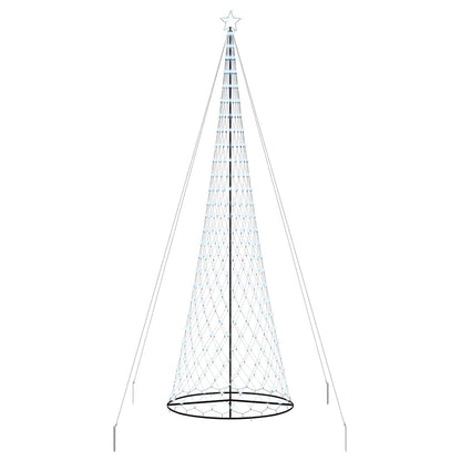 Led Kerstboom Met 555 Led Met Standaard Koudwit 500 Cm Metaal