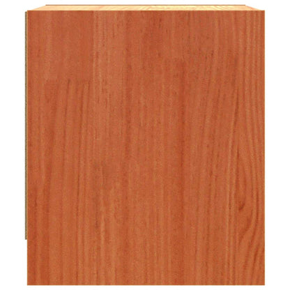 Nachtkastjes met lade Wasbruin 40 x 30.5 x 35.5 cm Grenenhout