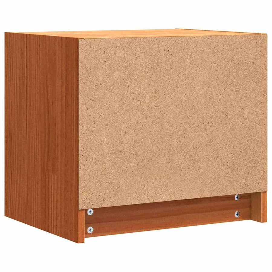 Nachtkastjes 2 pcs Wasbruin 40 x 30.5 x 35.5 cm Grenenhout