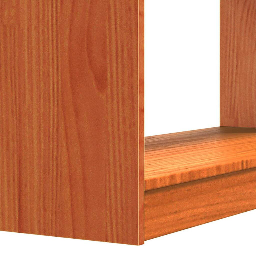 Boekenkast Wasbruin 80 x 30 x 167,5 cm Massief grenenhout