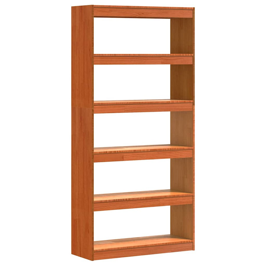 Boekenkast Wasbruin 80 x 30 x 167,5 cm Massief grenenhout
