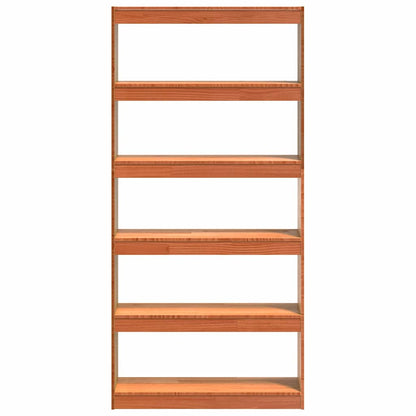 Boekenkast Wasbruin 80 x 30 x 167,5 cm Massief grenenhout