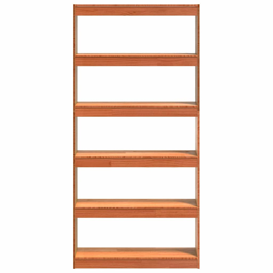 Boekenkast Wasbruin 80 x 30 x 167,5 cm Massief grenenhout
