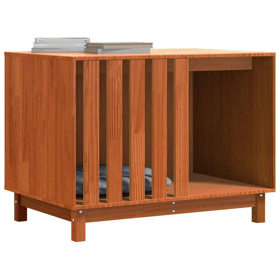 Hondenhuis Wasbruin 90 x 60 x 67 cm Massief grenenhout