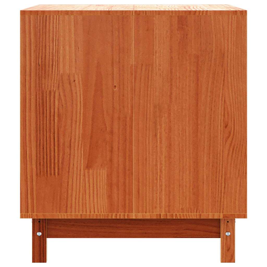 Hondenhuis Wasbruin 90 x 60 x 67 cm Massief grenenhout
