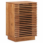 Bedside table with drawer Natural 40 x 30 x 60 cm