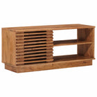 TV cabinet with storage with door Natural 90 x 30 x 40 cm