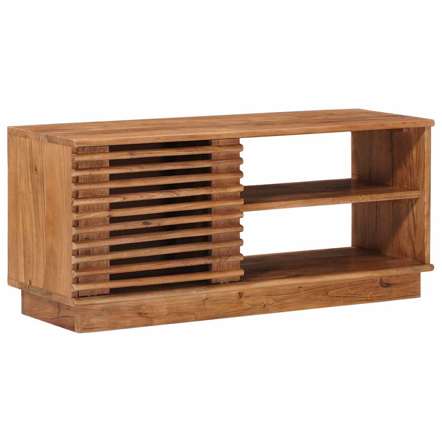 TV-kast met opslag met de deur Naturel 90 x 30 x 40 cm