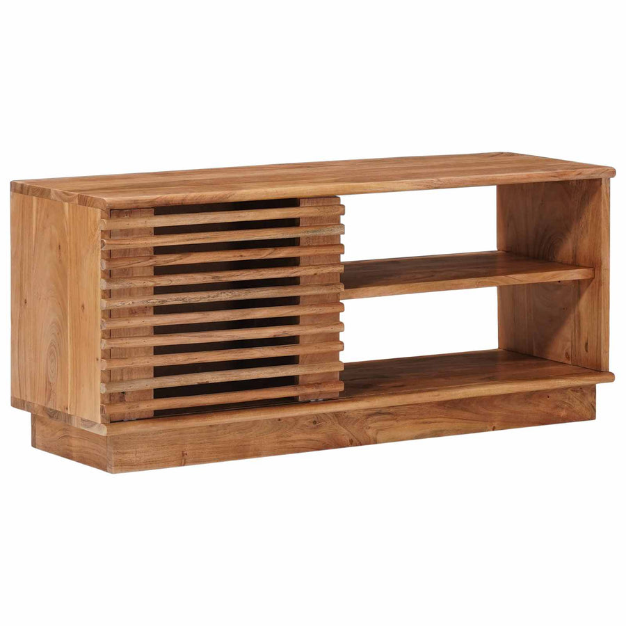 TV-kast met opslag met de deur Naturel 90 x 30 x 40 cm