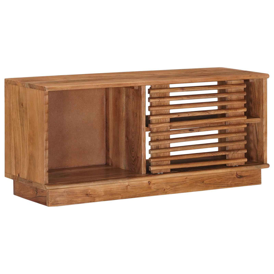 TV-kast met opslag met de deur Naturel 90 x 30 x 40 cm