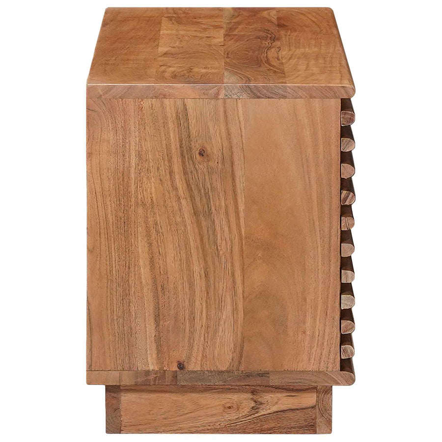 TV-kast met opslag met de deur Naturel 90 x 30 x 40 cm