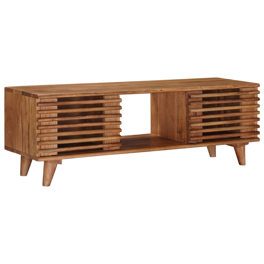 TV-kast met opslag met de deur Naturel 105 x 30 x 35 cm