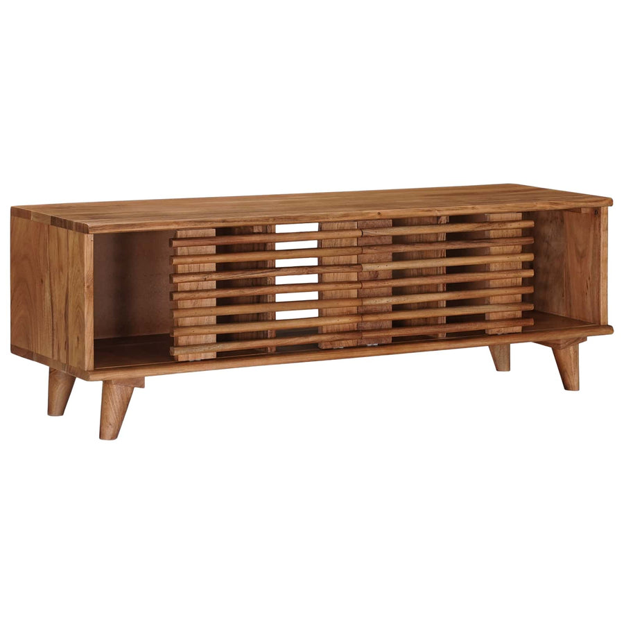 TV-kast met opslag met de deur Naturel 105 x 30 x 35 cm