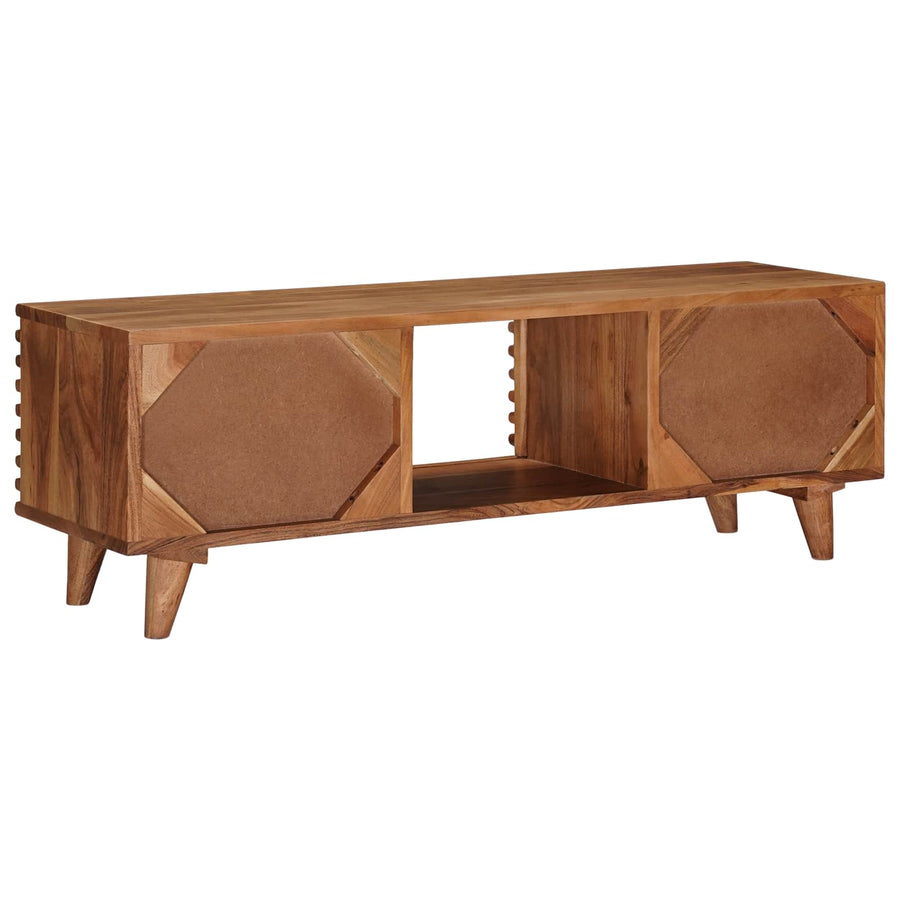 TV-kast met opslag met de deur Naturel 105 x 30 x 35 cm