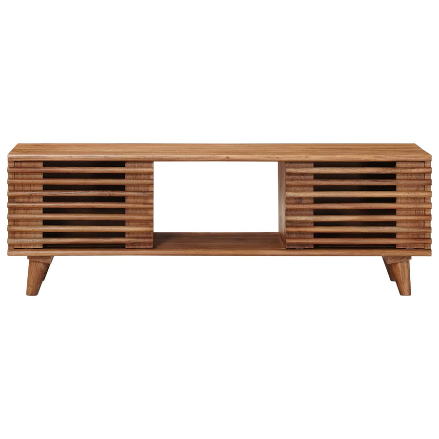 TV-kast met opslag met de deur Naturel 105 x 30 x 35 cm