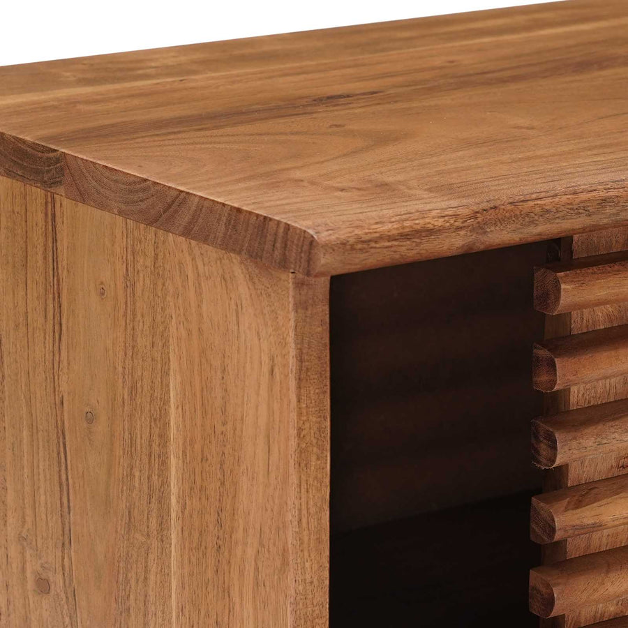 TV-kast met opslag met de deur Naturel 105 x 30 x 22,5 cm