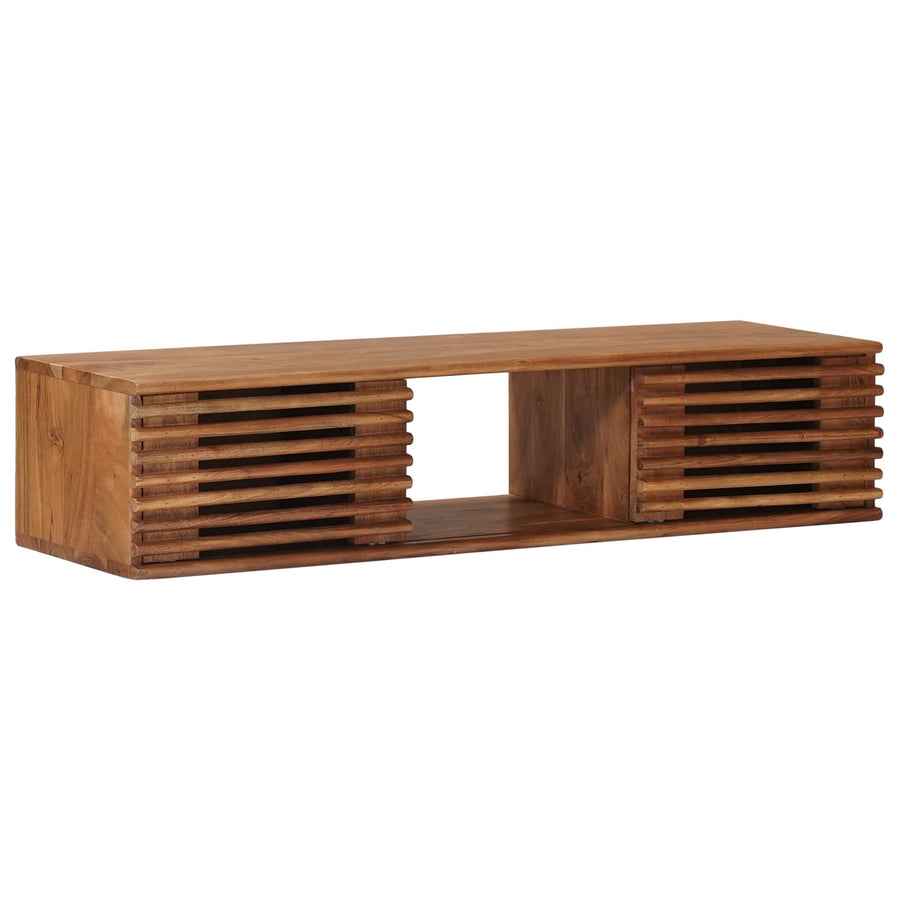 TV-kast met opslag met de deur Naturel 105 x 30 x 22,5 cm