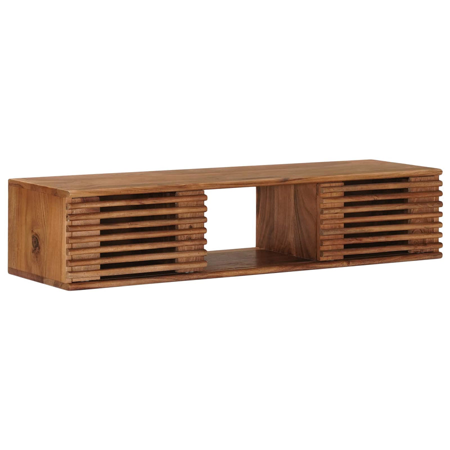 TV-kast met opslag met de deur Naturel 105 x 30 x 22,5 cm