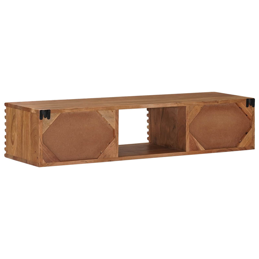 TV-kast met opslag met de deur Naturel 105 x 30 x 22,5 cm