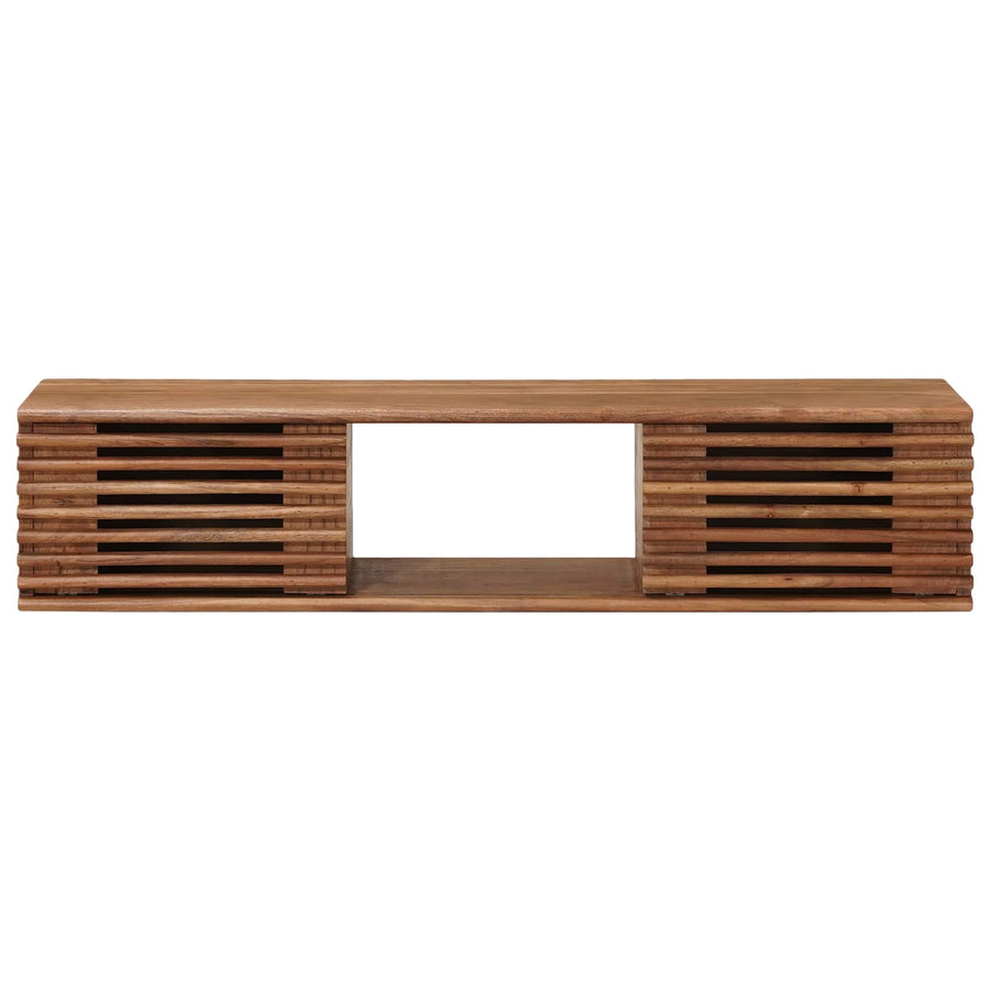 TV-kast met opslag met de deur Naturel 105 x 30 x 22,5 cm