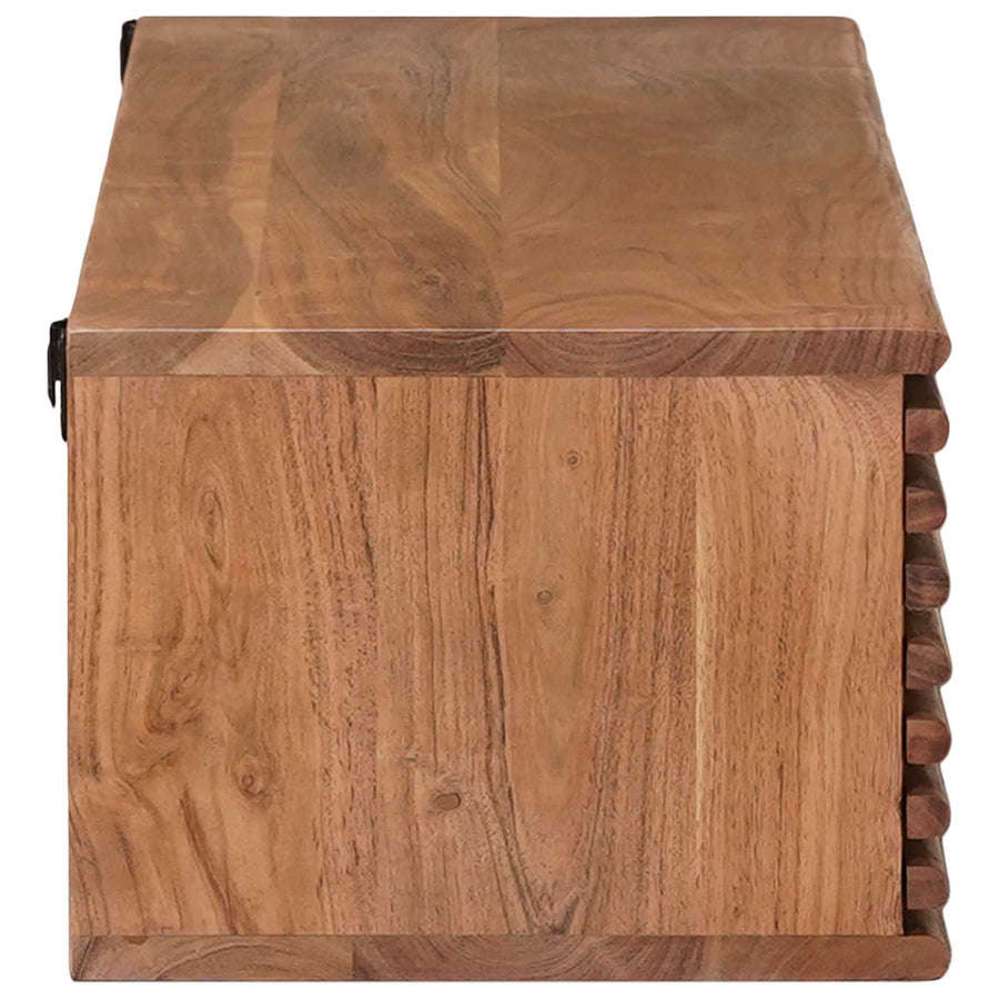 TV-kast met opslag met de deur Naturel 105 x 30 x 22,5 cm