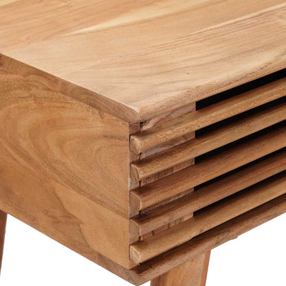 Bureau met lade met opslag Naturel 100 x 48 x 76 cm