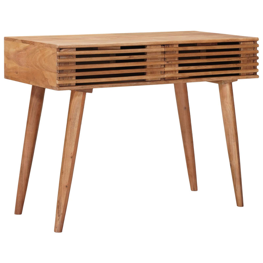 Bureau met lade met opslag Naturel 100 x 48 x 76 cm
