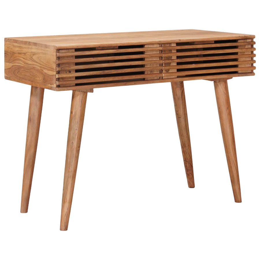 Bureau met lade met opslag Naturel 100 x 48 x 76 cm