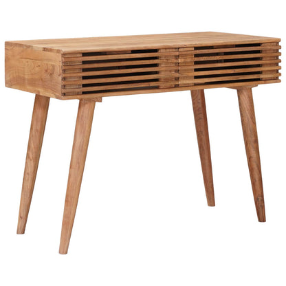 Bureau met lade met opslag Naturel 100 x 48 x 76 cm