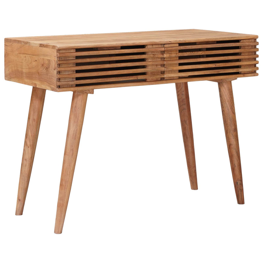 Bureau met lade met opslag Naturel 100 x 48 x 76 cm