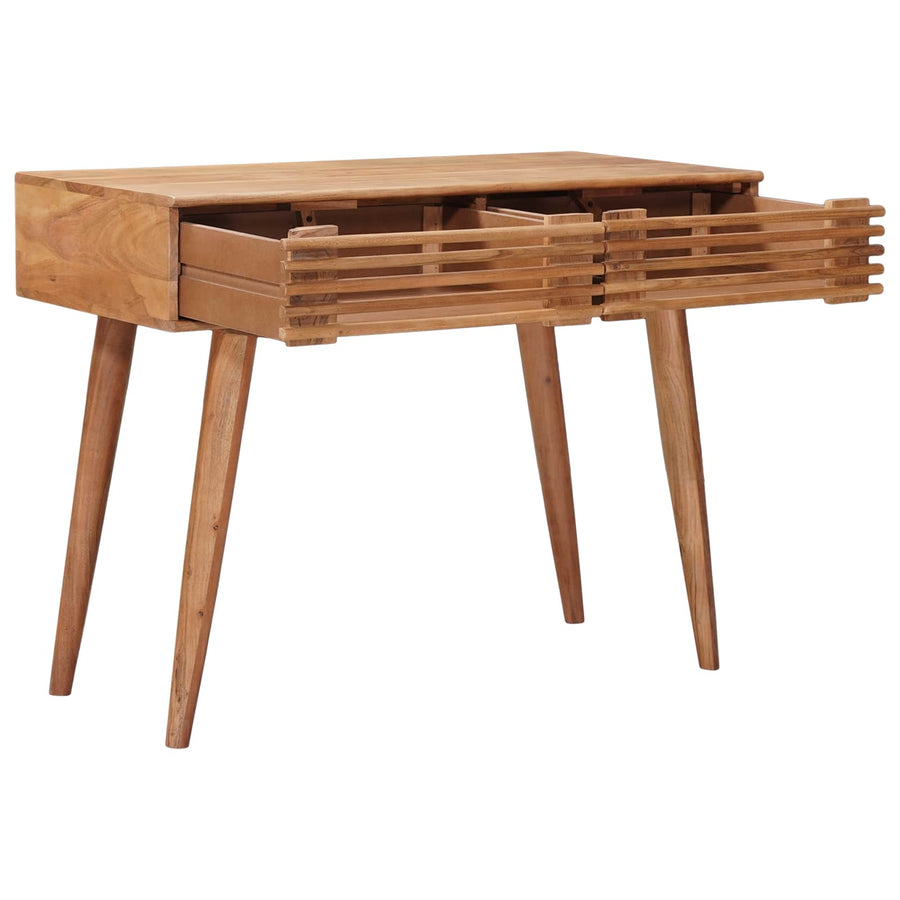 Bureau met lade met opslag Naturel 100 x 48 x 76 cm
