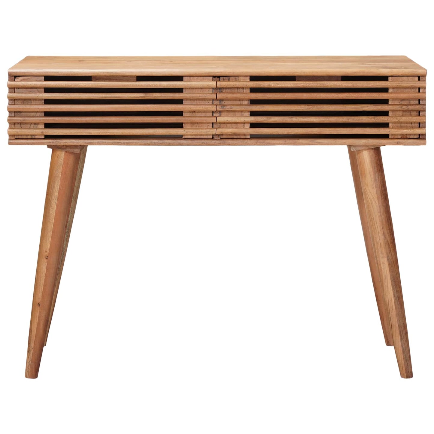 Bureau met lade met opslag Naturel 100 x 48 x 76 cm