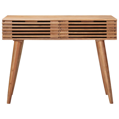 Bureau met lade met opslag Naturel 100 x 48 x 76 cm