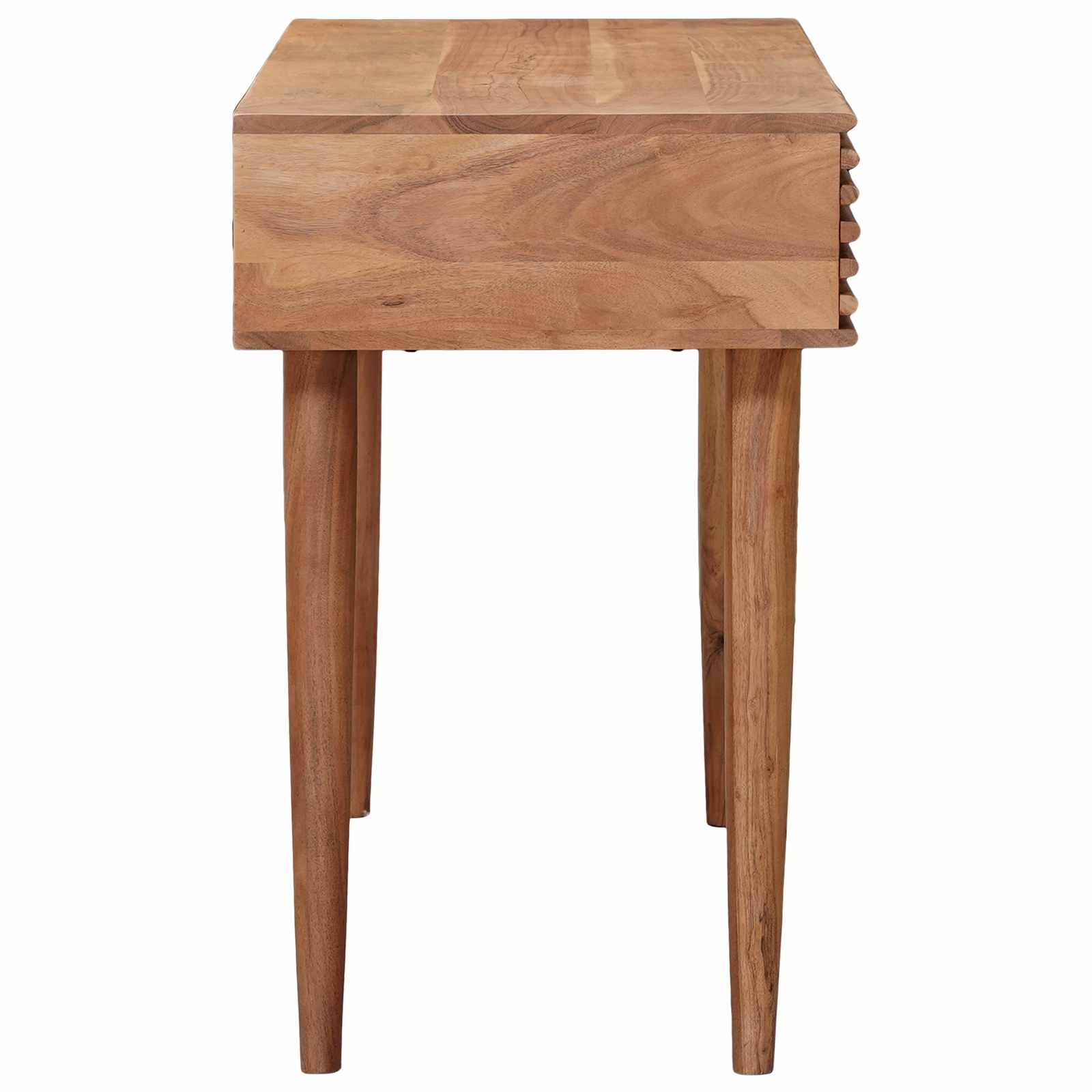 Bureau met lade met opslag Naturel 100 x 48 x 76 cm