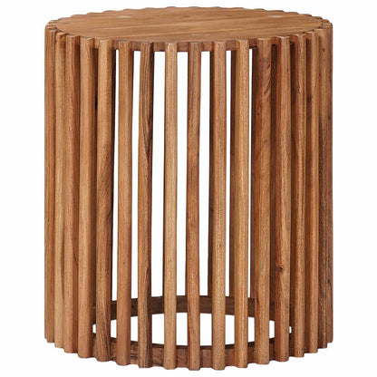 Bijzettafelset met opslag met de deur Bruin 40 x 40 x 45 cm