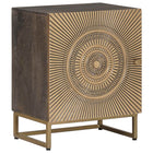 Nightstand Copper 40 x 30 x 50 cm