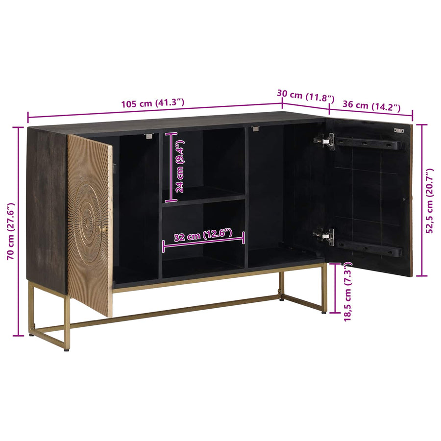Dressoir Koper 105 x 30 x 70 cm