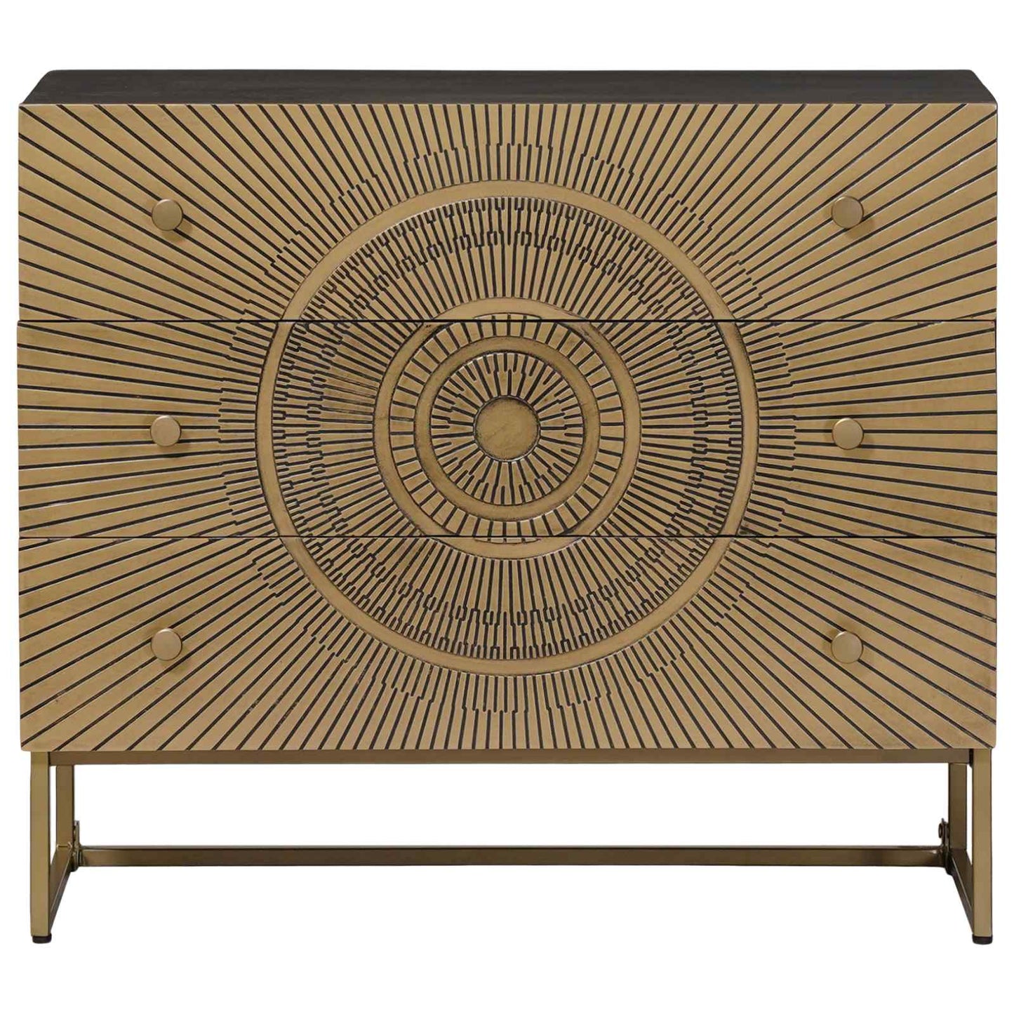 Ladenkast met lade Koper 75 x 30 x 65 cm