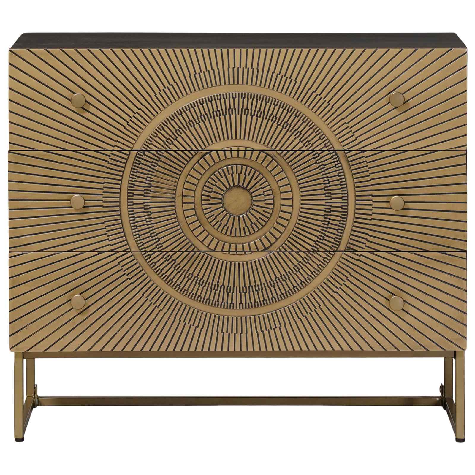 Ladenkast met lade Koper 75 x 30 x 65 cm
