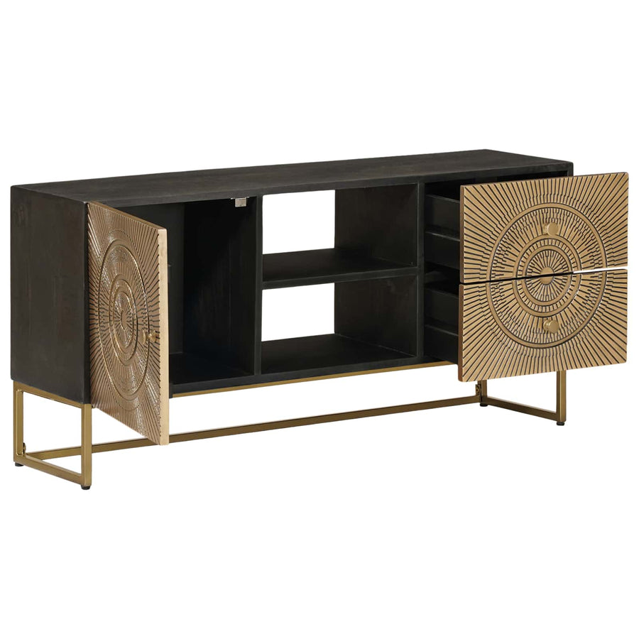 TV-kast met lade met plank met opslag Koper 105 x 30 x 50 cm