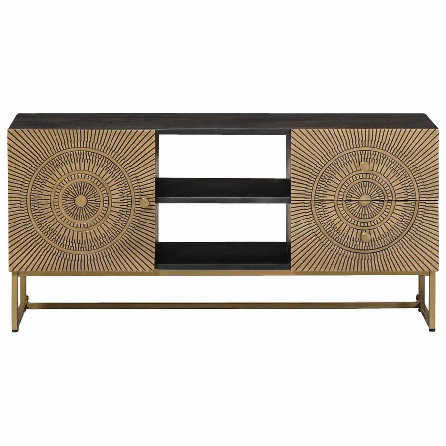 TV-kast met lade met plank met opslag Koper 105 x 30 x 50 cm